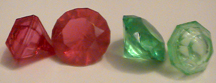 Jazwares 3 inch Super Pack Chaos Emeralds comparison