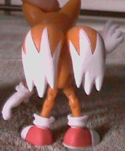 Jazwares 3 inch Tails figure back