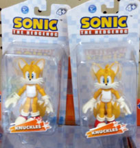 New Jazwares Tails 3 inch figure packaging