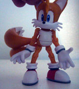 Jazwares 3 inch Tails figure with rotating Tails