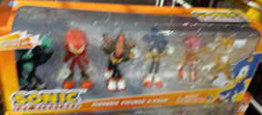 6 pack with werehog figure