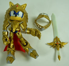 Excalibur Sonic unpacked figure