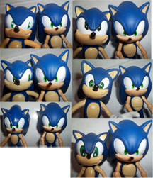 Sonic 5 inch figures comparisons