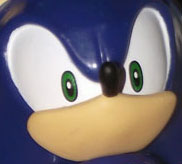 Wacky Face Sonic 5 inch