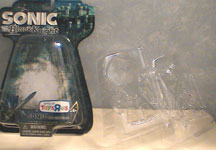 Sonic black knight figure empty box