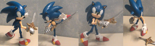 Sonic black knight figure Figure poses