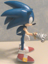 Sonic Black Knight Figure side pose