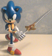 Sonic Black Knight Figure pose