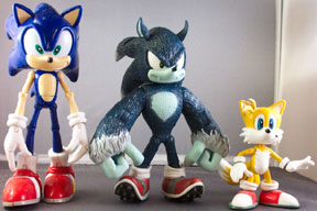 Jazwares Werehog Figure Comparison