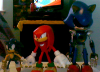 Jazwares Super Knuckles Figure comparison 