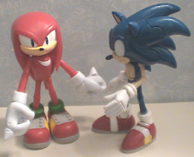 Super Poser Sonic & Knuckles Jazwares Figures