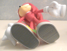 Super Poser Knuckles figure under