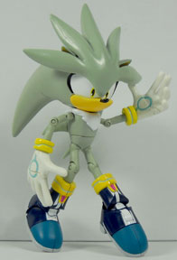 Jazwares Silver the Hedgehog Super Poser Pose