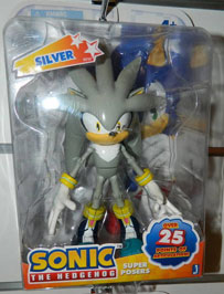 Jazwares Super Poser Silver Figure in box