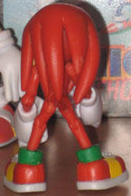 Jazwares 3 inch Knuckles back