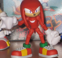 Jazwares 3 inch Knuckles front