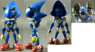 Jazwares 3 inch Metal Sonic Figure