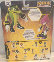 Vector Espio Comic Pack back side art