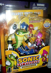 Wrong Way Vector & Espio Comic pack