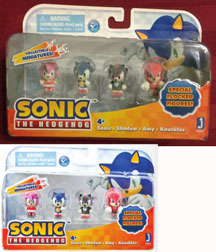 Sonic Fuzzy mini pack - box