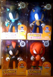 All 4 Sonic JUVIs in boxes