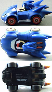 Mini Race Sonic Figure