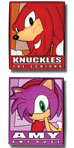 Knuckles & Amy pins