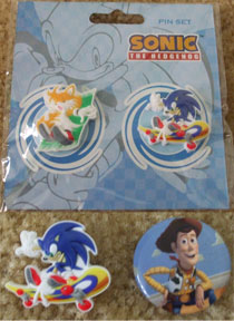 Sonic pin package