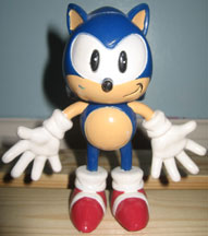 Sonic bendable figure SegaWorld