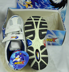 Sonic X shoe under and top