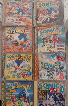 Sonic Dance Powers all 8