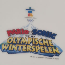 Mario & Sonic at the olympic games dutch Snowboard