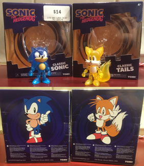 Transparent classic Sonic & Tails