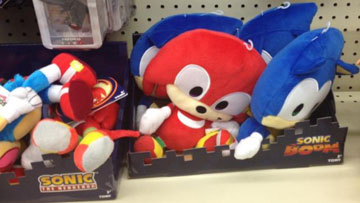 Sonic Boom emoji plush