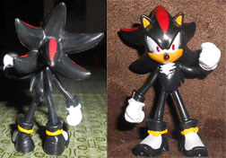 Shadow the Hedgehog Tomy buildable figure gacha