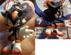 Tomy Sonic Danglers - Shadow