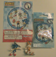 Tomy Sonic Danglers packaging