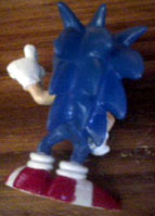 Sonic back close-up