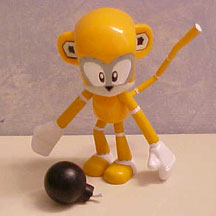 Toy Island Eggman Ki-Ki coconuts monkey