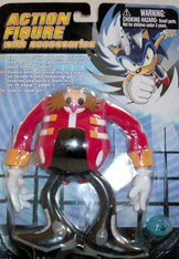 Toy Island Eggman figure Sonic X packaging