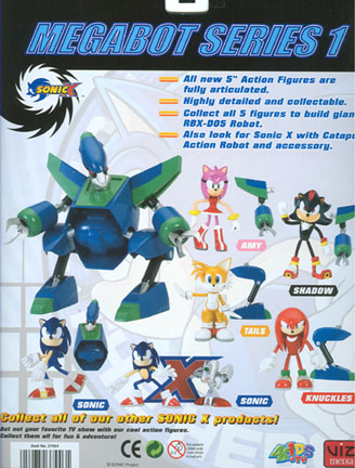 Sonic Toy Island Megabot box