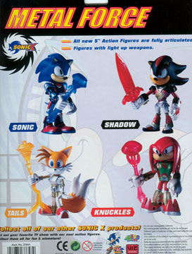 Sonic Toy Island Metal Force Box