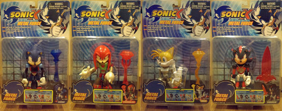 Sonic Metal Force all figures boxed