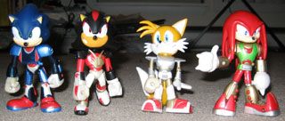 Sonic Metal Force all figures