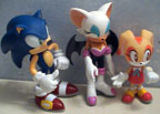 Toy Island Rouge, Sonic & Cream figures