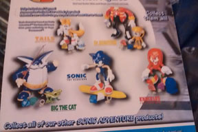 Toy Island Sonic original Sonic Adventure boxart