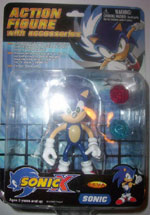 Toy Island Sonic X packaging