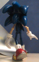 Super Poser Sonic back