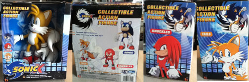 Toy Island Sonic X Tails in box