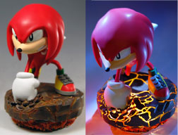 Classic Knuckles Statue Regular & Exclusive 